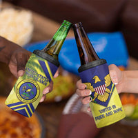 US Virgin Islands 4 in 1 Can Cooler Tumbler United in Pride and Hope