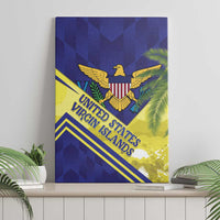 US Virgin Islands Canvas Wall Art United in Pride and Hope - Wonder Print Shop
