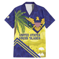 US Virgin Islands Family Matching Mermaid Dress and Hawaiian Shirt United in Pride and Hope - Wonder Print Shop