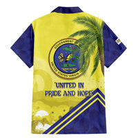 US Virgin Islands Family Matching Mermaid Dress and Hawaiian Shirt United in Pride and Hope - Wonder Print Shop