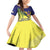 US Virgin Islands Family Matching Off Shoulder Short Dress and Hawaiian Shirt United in Pride and Hope - Wonder Print Shop