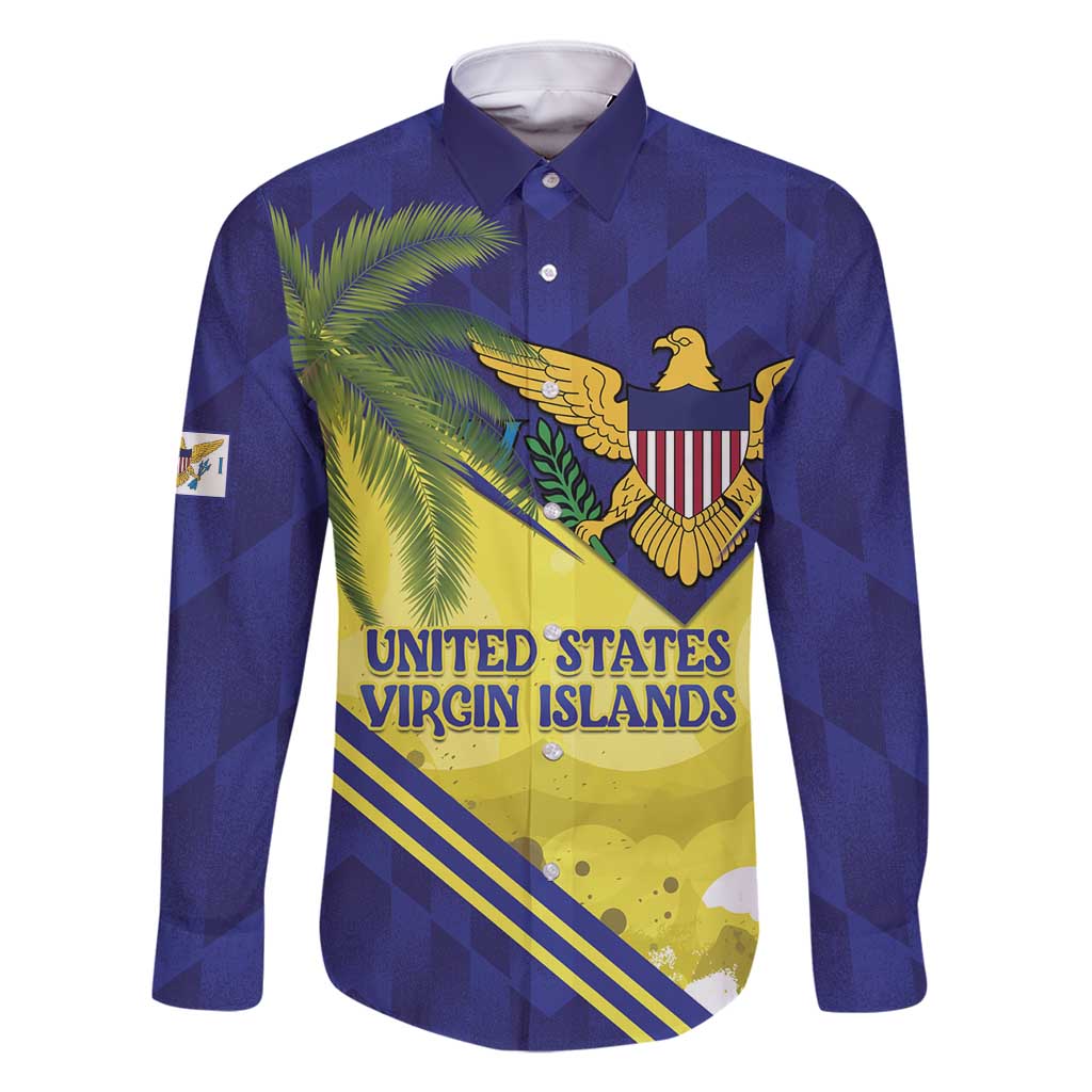 US Virgin Islands Family Matching Tank Maxi Dress and Hawaiian Shirt United in Pride and Hope - Wonder Print Shop