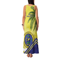 US Virgin Islands Family Matching Tank Maxi Dress and Hawaiian Shirt United in Pride and Hope - Wonder Print Shop