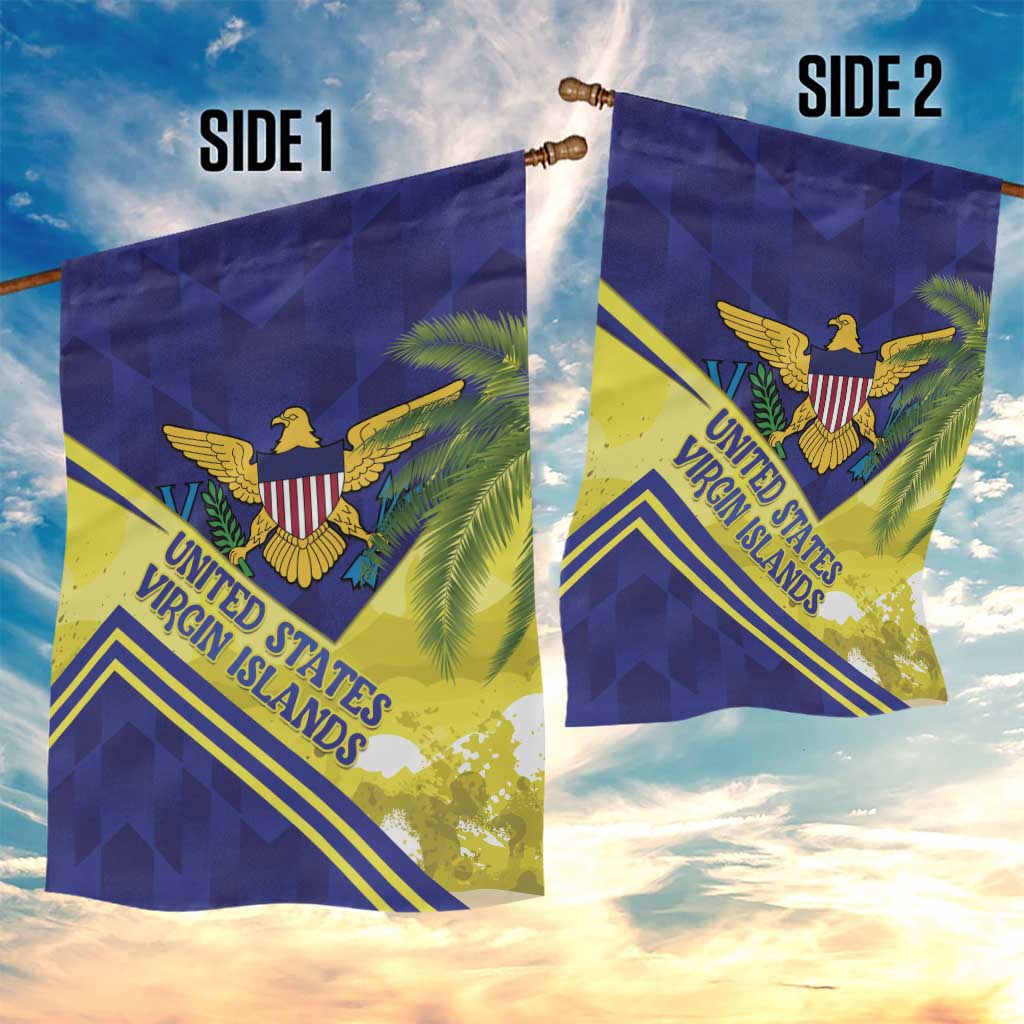 US Virgin Islands Garden Flag United in Pride and Hope - Wonder Print Shop