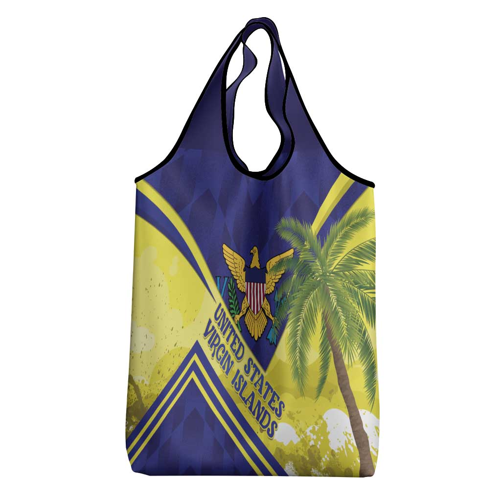 US Virgin Islands Grocery Bag United in Pride and Hope