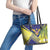 US Virgin Islands Leather Tote Bag United in Pride and Hope