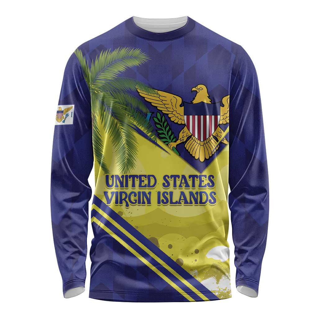US Virgin Islands Long Sleeve Shirt United in Pride and Hope - Wonder Print Shop