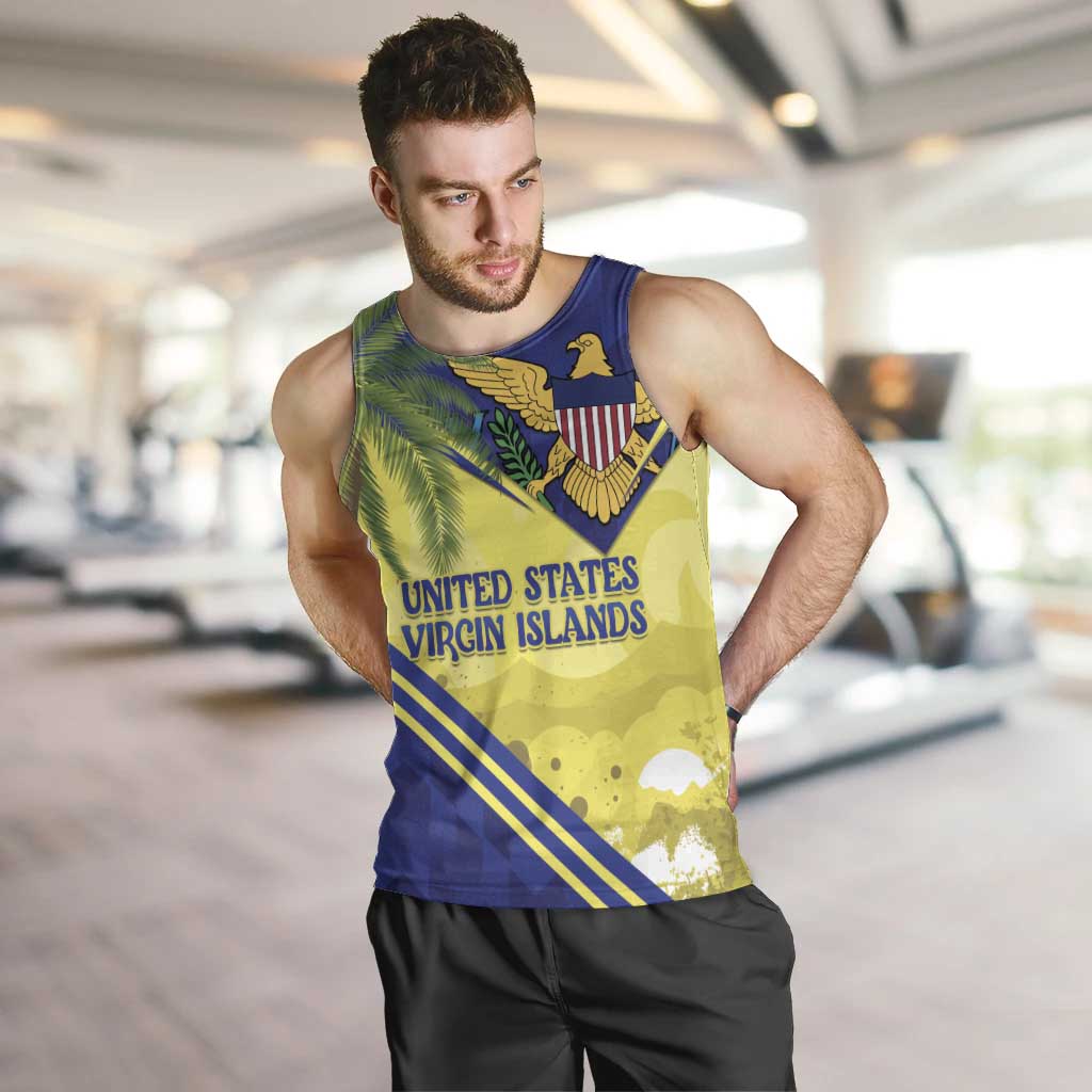 US Virgin Islands Men Tank Top United in Pride and Hope - Wonder Print Shop