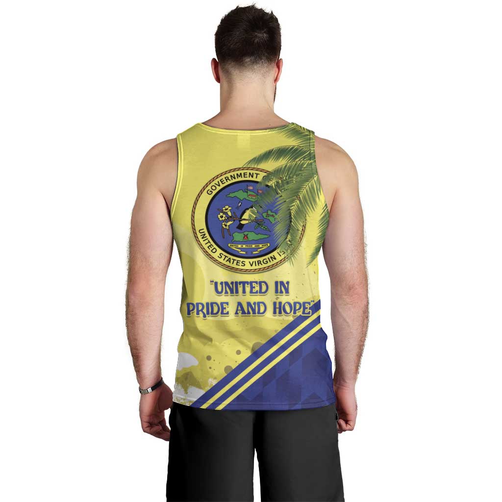 US Virgin Islands Men Tank Top United in Pride and Hope - Wonder Print Shop