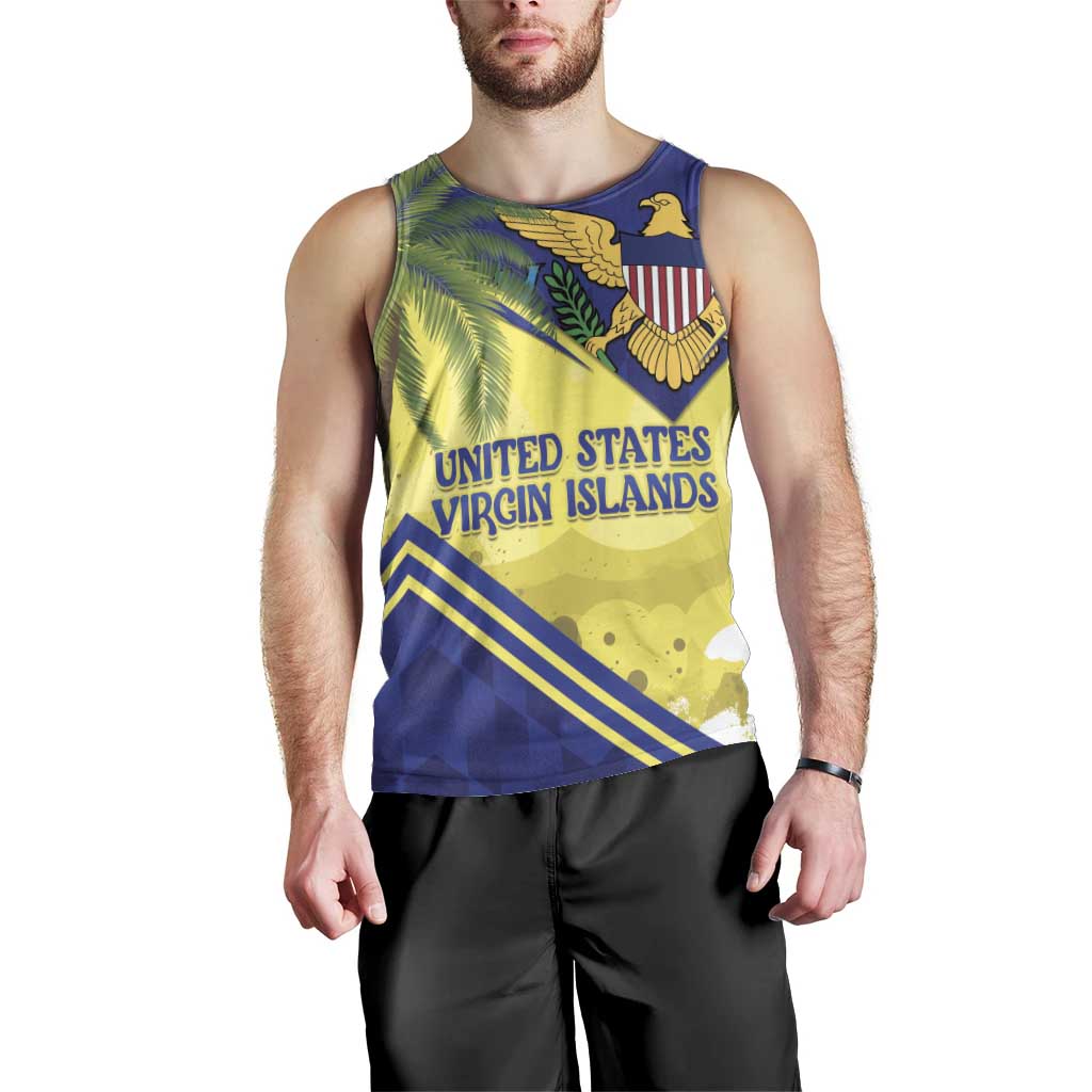 US Virgin Islands Men Tank Top United in Pride and Hope - Wonder Print Shop