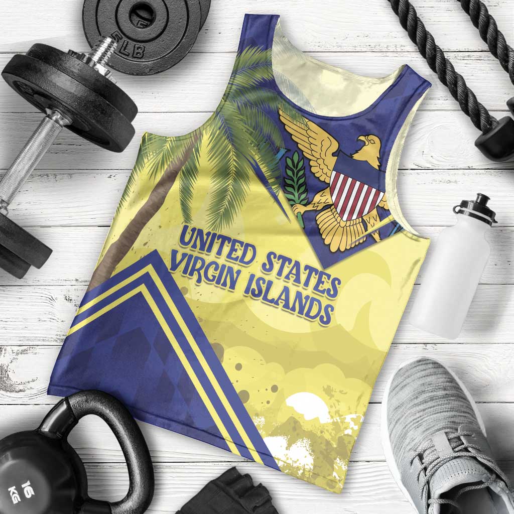 US Virgin Islands Men Tank Top United in Pride and Hope - Wonder Print Shop