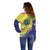 US Virgin Islands Off Shoulder Sweater United in Pride and Hope - Wonder Print Shop