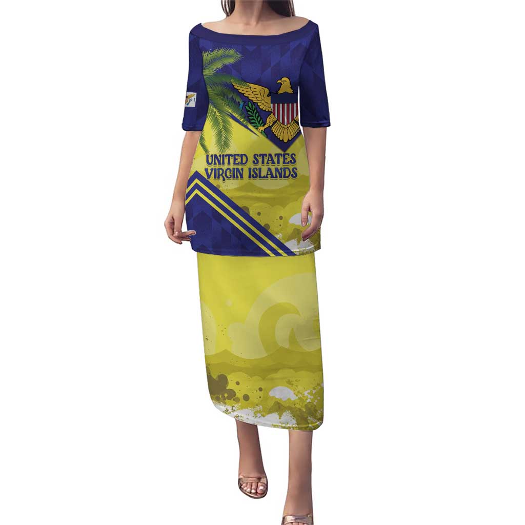 US Virgin Islands Puletasi United in Pride and Hope - Wonder Print Shop