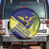 US Virgin Islands Spare Tire Cover United in Pride and Hope - Wonder Print Shop