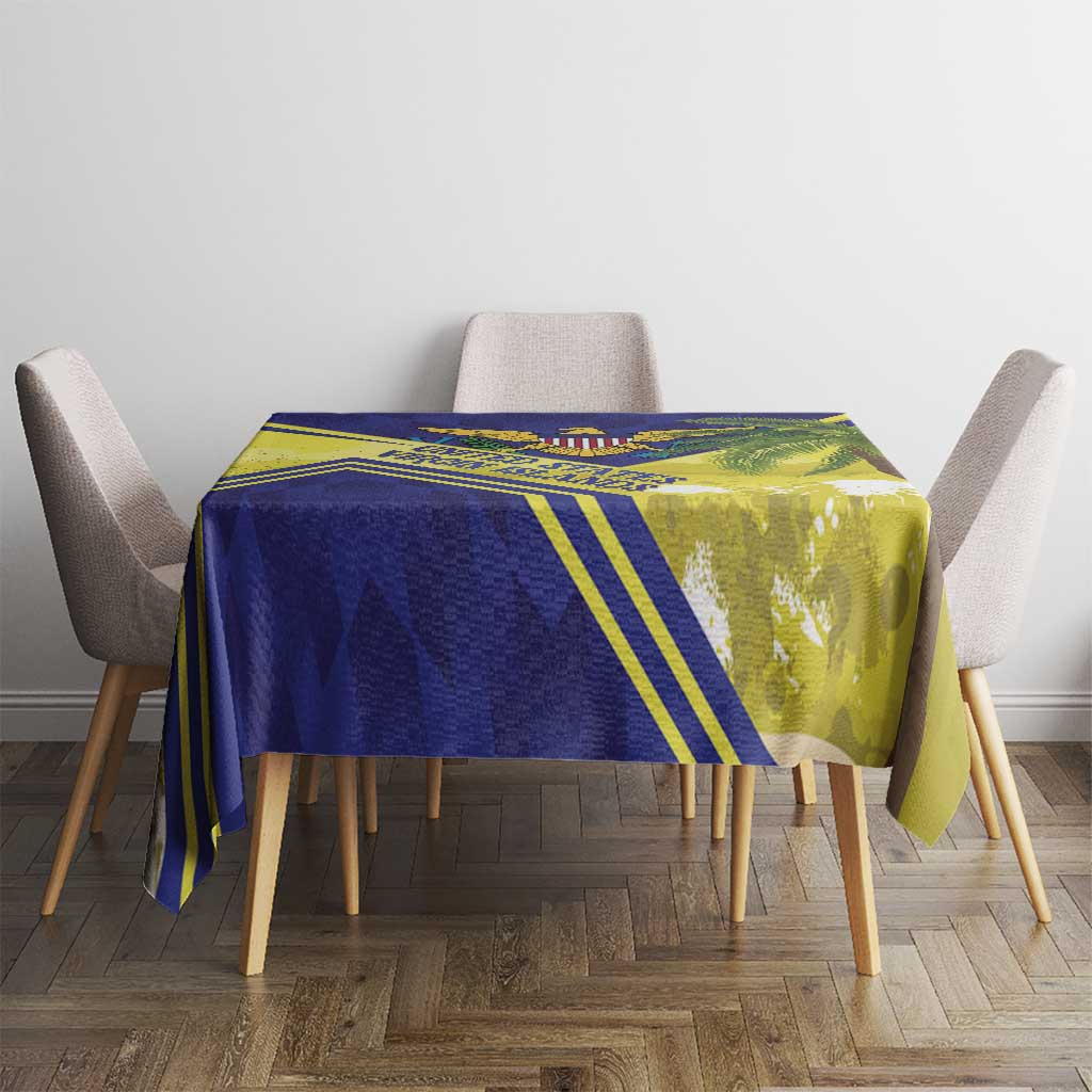 US Virgin Islands Tablecloth United in Pride and Hope - Wonder Print Shop