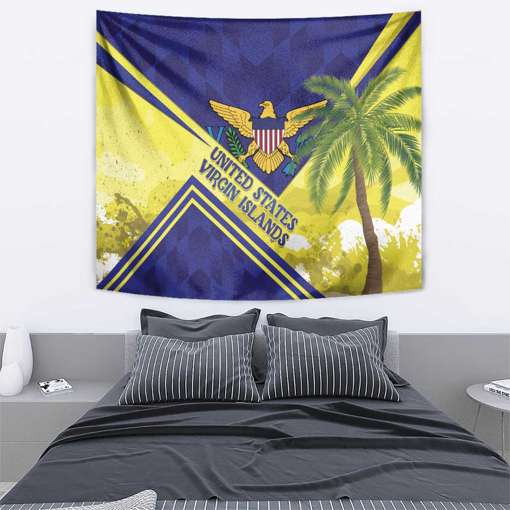 US Virgin Islands Tapestry United in Pride and Hope - Wonder Print Shop