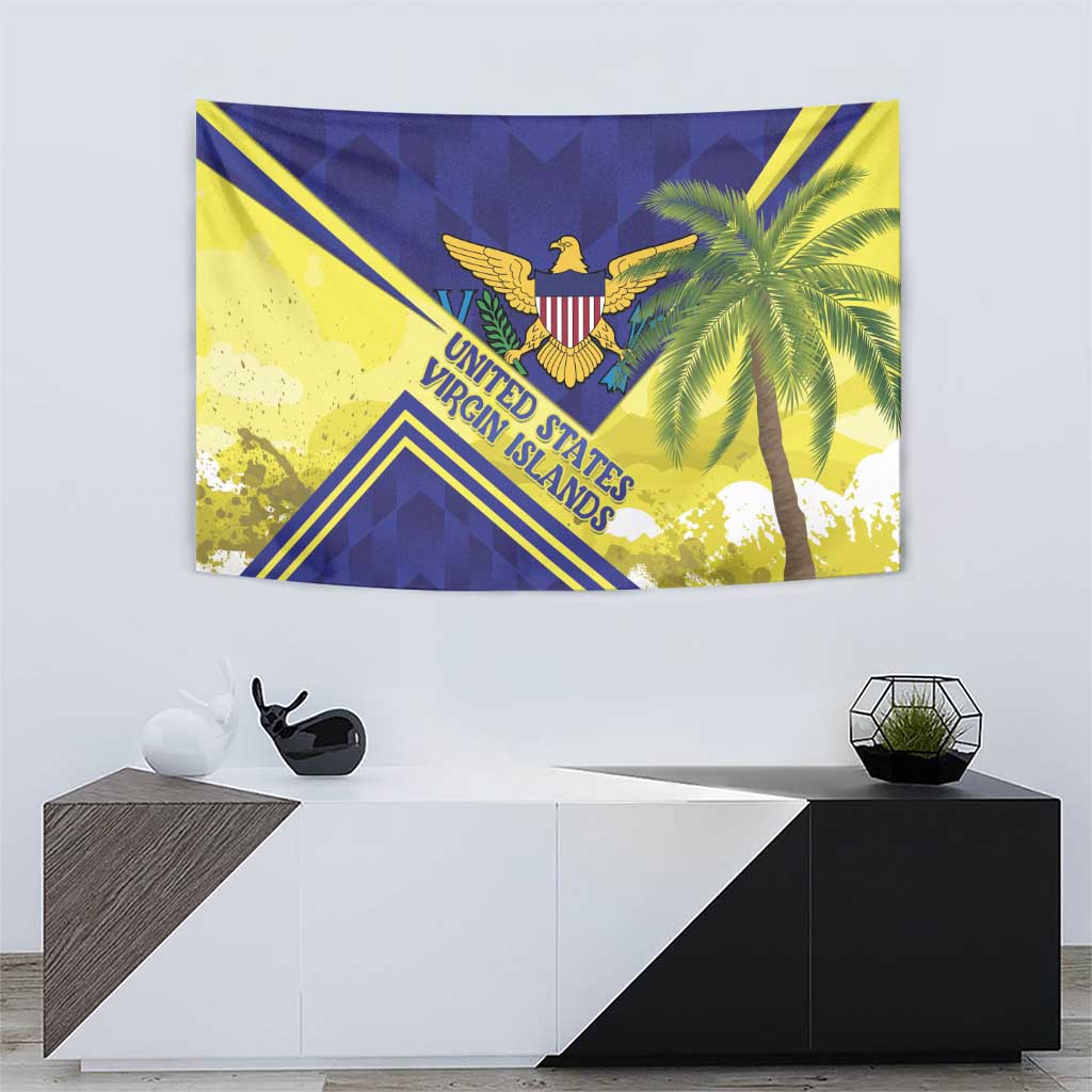 US Virgin Islands Tapestry United in Pride and Hope - Wonder Print Shop