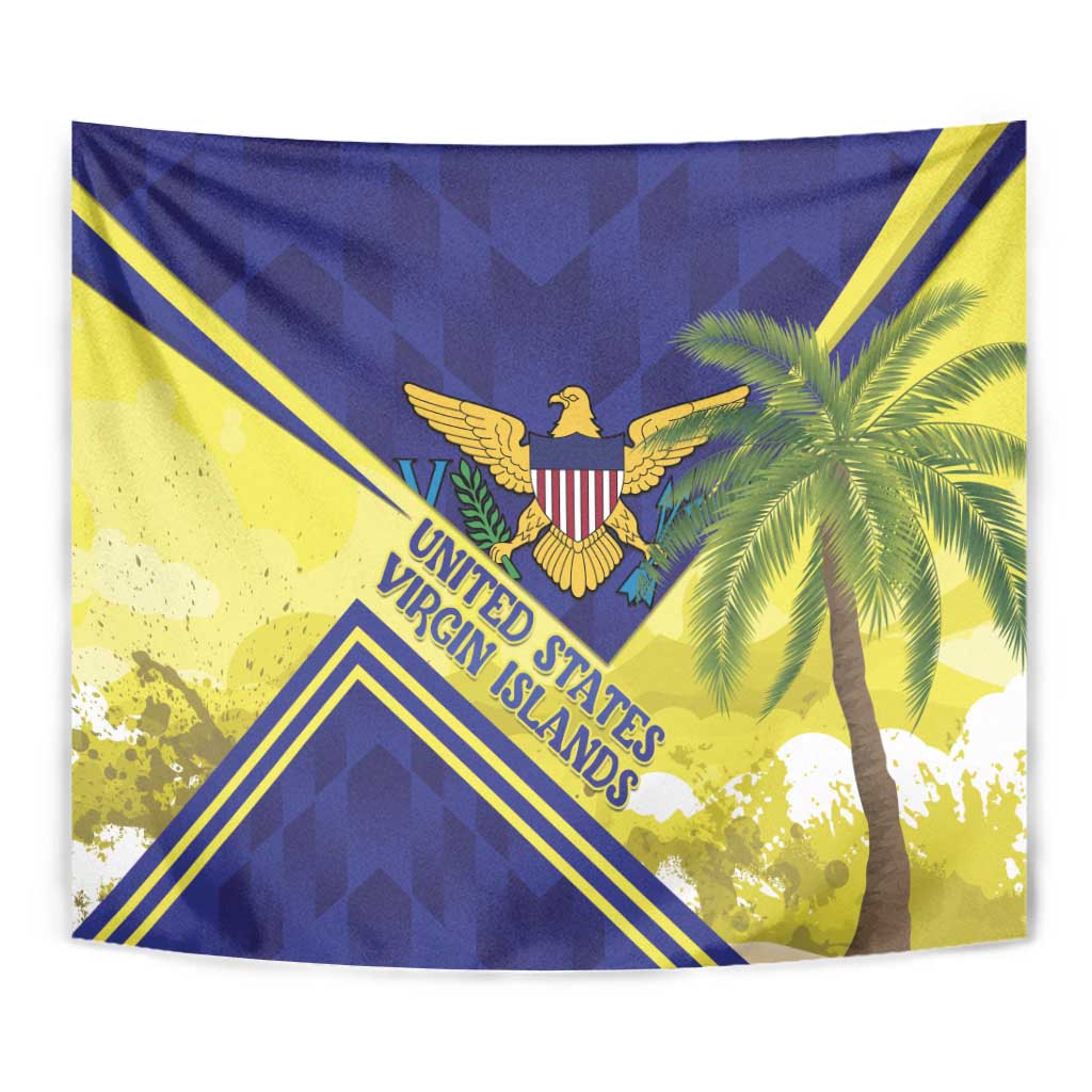 US Virgin Islands Tapestry United in Pride and Hope - Wonder Print Shop