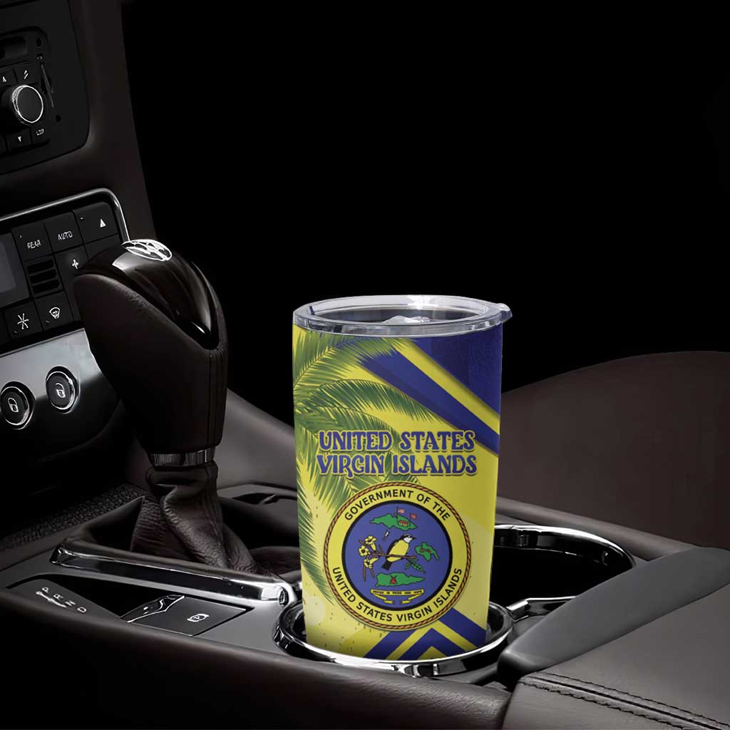 US Virgin Islands Tumbler Cup United in Pride and Hope - Wonder Print Shop