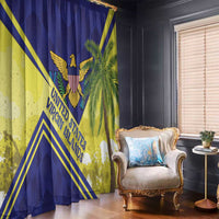 US Virgin Islands Window Curtain United in Pride and Hope - Wonder Print Shop