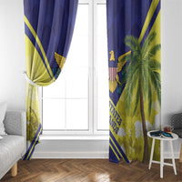 US Virgin Islands Window Curtain United in Pride and Hope - Wonder Print Shop