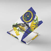 US Virgin Islands Canvas Wall Art Bananaquit Bird Mix Ginger Thomas Flower - Wonder Print Shop