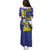US Virgin Islands Family Matching Puletasi and Hawaiian Shirt Bananaquit Bird Mix Ginger Thomas Flower