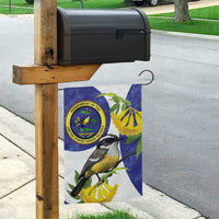 US Virgin Islands Garden Flag Bananaquit Bird Mix Ginger Thomas Flower - Wonder Print Shop