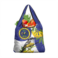 US Virgin Islands Grocery Bag Bananaquit Bird Mix Ginger Thomas Flower