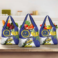 US Virgin Islands Grocery Bag Bananaquit Bird Mix Ginger Thomas Flower