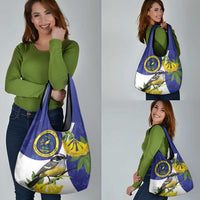 US Virgin Islands Grocery Bag Bananaquit Bird Mix Ginger Thomas Flower