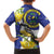 US Virgin Islands Kid Hawaiian Shirt Bananaquit Bird Mix Ginger Thomas Flower - Wonder Print Shop