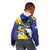 US Virgin Islands Kid Hoodie Bananaquit Bird Mix Ginger Thomas Flower - Wonder Print Shop