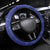 US Virgin Islands Steering Wheel Cover Bananaquit Bird Mix Ginger Thomas Flower - Wonder Print Shop