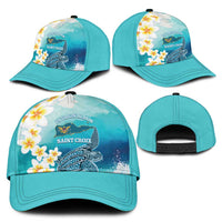 US Virgin Islands St Croix Classic Cap Twin City Leatherback With Plumeria - Wonder Print Shop