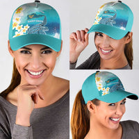 US Virgin Islands St Croix Classic Cap Twin City Leatherback With Plumeria - Wonder Print Shop