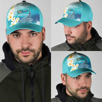 US Virgin Islands St Croix Classic Cap Twin City Leatherback With Plumeria - Wonder Print Shop