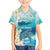 US Virgin Islands St Croix Family Matching Off Shoulder Short Dress and Hawaiian Shirt Twin City Leatherback With Plumeria - Wonder Print Shop