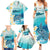 US Virgin Islands St Croix Family Matching Summer Maxi Dress and Hawaiian Shirt Twin City Leatherback With Plumeria - Wonder Print Shop