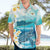US Virgin Islands St Croix Hawaiian Shirt Twin City Leatherback With Plumeria - Wonder Print Shop