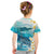 US Virgin Islands St Croix Kid T Shirt Twin City Leatherback With Plumeria - Wonder Print Shop