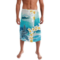 US Virgin Islands St Croix Lavalava Twin City Leatherback With Plumeria - Wonder Print Shop