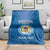 Custom US Virgin Islands Soccer Blanket Go Dashing Eagles Sporty Style