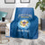 Custom US Virgin Islands Soccer Blanket Go Dashing Eagles Sporty Style