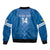 Custom US Virgin Islands Soccer Bomber Jacket Go Dashing Eagles Sporty Style - Wonder Print Shop