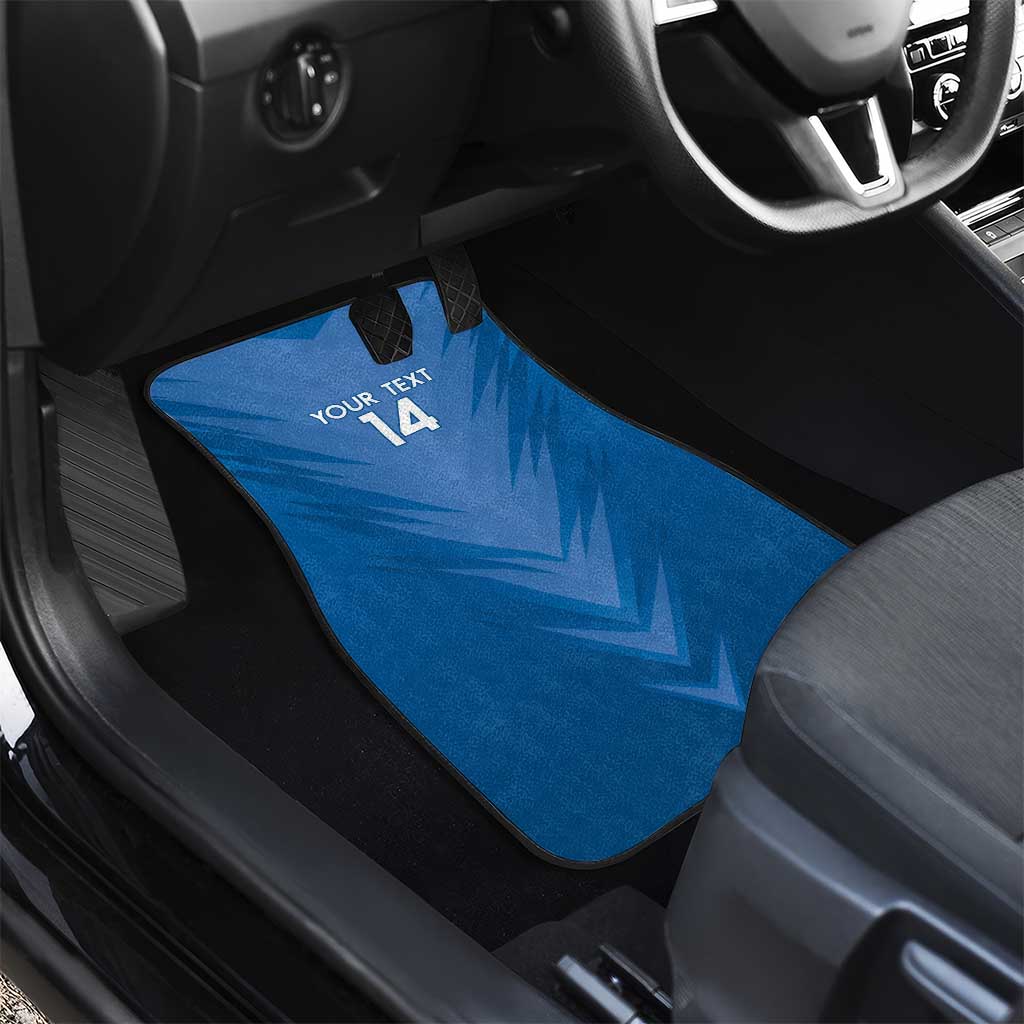 Custom US Virgin Islands Soccer Car Mats Go Dashing Eagles Sporty Style - Wonder Print Shop