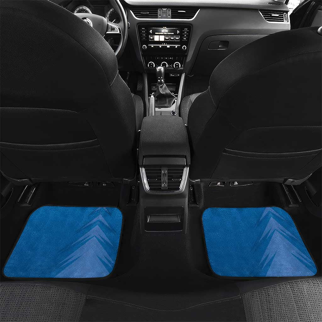 Custom US Virgin Islands Soccer Car Mats Go Dashing Eagles Sporty Style - Wonder Print Shop