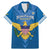 Custom US Virgin Islands Soccer Family Matching Mermaid Dress and Hawaiian Shirt Go Dashing Eagles Sporty Style - Wonder Print Shop