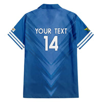 Custom US Virgin Islands Soccer Family Matching Off Shoulder Short Dress and Hawaiian Shirt Go Dashing Eagles Sporty Style - Wonder Print Shop