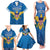 Custom US Virgin Islands Soccer Family Matching Tank Maxi Dress and Hawaiian Shirt Go Dashing Eagles Sporty Style - Wonder Print Shop